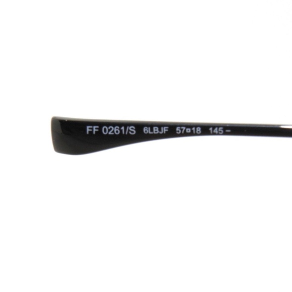 FENDI FF0261/S  RUTHENIUM/BLUE GRADIENT SUNGLASSES main image 4